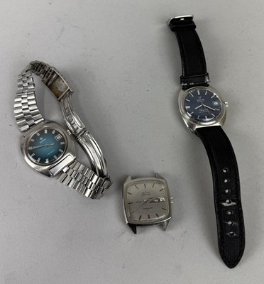 Lot 444B - THREE WATCHES TO INCLUDE ZODIAC, ZENITH