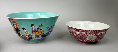 Lot 224 - TWO CHINESE CERAMIC BOWLS