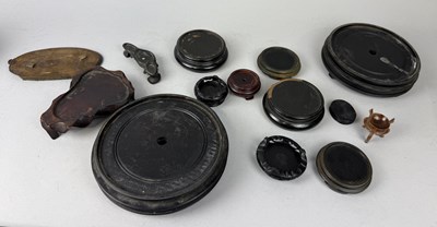 Lot 250 - CHINESE HARD WOOD STANDS