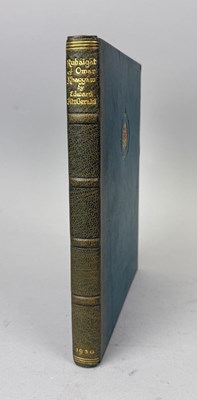 Lot 1125 - RUBAIYAT OF OMAR KHAYYAM: THE FIRST AND FOURTH RENDERINGS IN ENGLISH VERSE BY EDWARD FITZGERALD WITH ILLUSTRATIONS BY WILLY POGANG