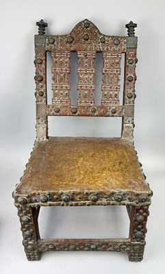 Lot 20 - AN AFRICAN TRIBAL ASHANTI KING'S ASIPIM CHAIR, LATE 19TH CENTURY
