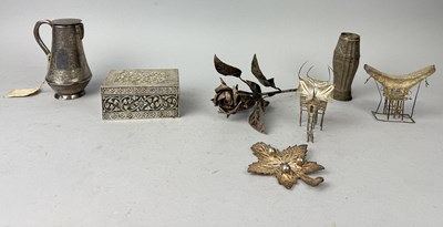 Lot 34 - SILVER ITEMS AND ELEMENTS, THAILAND, BRUNEI, INDONESIA (7)