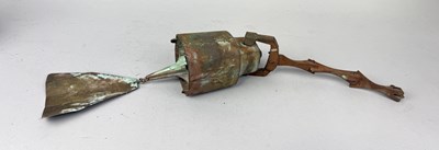 Lot 671 - A METAL WIND CHIME, SIGNED