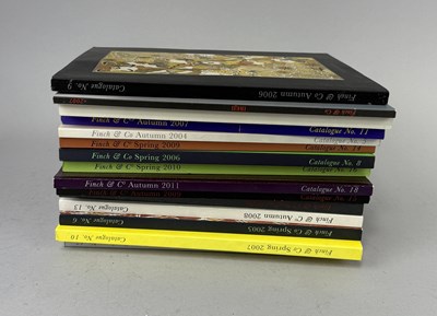 Lot 1136 - A COLLECTION OF FINCH AND CO CATALOGUES