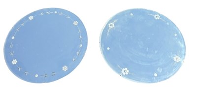 Lot 1037A - A PAIR OF ART DECO CIRCULAR WALL MIRRORS