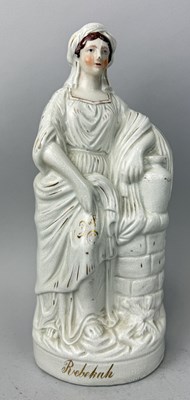 Lot 490 - STAFFORDSHIRE, REBEKAH WITH JUG AND WELL, CIRCA 1860'S