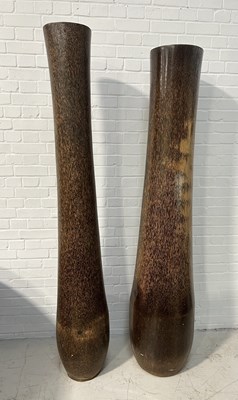 Lot 630 - A PAIR OF LARGE TREE TRUNK SCULPTURES