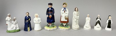 Lot 461 - STAFFORDSHIRE, TO INCLUDE RED MAID BRISTOL, COLSTON BOY BRISTOL, 19TH CENTURY