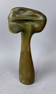 Lot 615 - A PAINTED PLASTER ABSTRACT SCULPTURE
