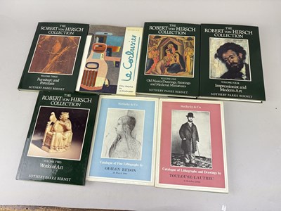 Lot 1134 - SOTHEBY & CO: A GROUP OF CATALOGUES TO INCLUDE TOULOUSE-LAUTREC, REDON, LE CORBUSIER, ETC