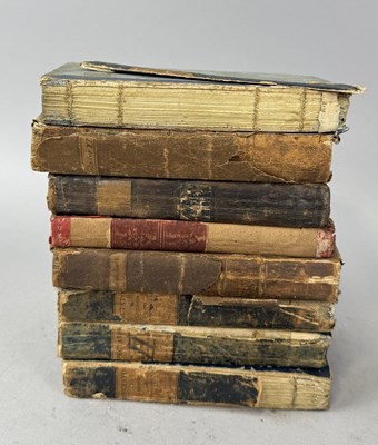 Lot 1133 - A GROUP OF EIGHT EARLY VOLUMES OF THE SPECTATOR