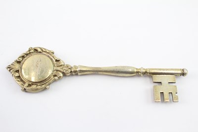 Lot 336 - A .925 STERLING SILVER PRESENTATION KEY
