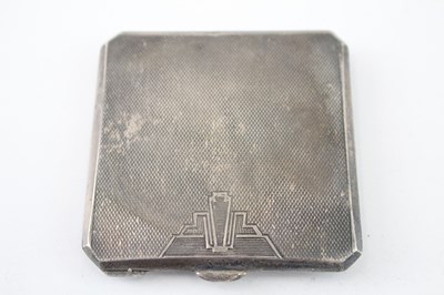 Lot 324 - A .925 STERLING SILVER LADIES VANITY COMPACT
