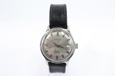 Lot 441 - AN EXCALIBUR DATE AUTOMATIC WATCH