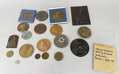 Lot 682 - A GROUP OF PLAQUETTES