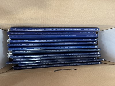 Lot 1186 - A COLLECTION OF COIN AND MEDAL AUCTION CATALOGUES TO INCLUDE BALDWIN, DIX NOONAN WEBB, ETC