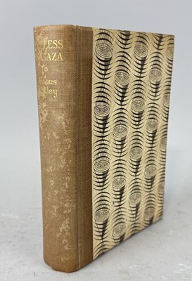 Lot 546 - ALDOUS HUXLEY: EYELESS IN GAZA, SIGNED SPECIAL EDITION 24/190, CHATTO AND WINDUS 1936
