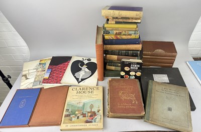 Lot 1161 - A COLLECTION OF BOOKS TO INCLUDE PETER PAN IN KENSINGTON GARDENS, KINGSLEY AMIS JAMES BOND DOSSIER, T.E. LAWRENCE, GLYNDENBOURNE OPERA BOOKS, NONESUCH DICKENS