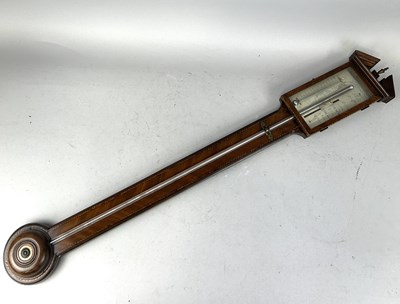 Lot 547 - AN 18TH CENTURY STICK BAROMETER BY CORTI, LONDON