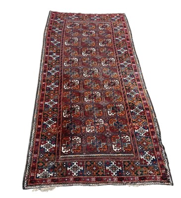 Lot 1227 - AN ANTIQUE PERSIAN DESIGN CARPET
