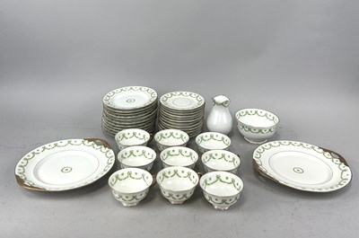 Lot 1153 - A LIMOGES PORCELAIN TEA SET