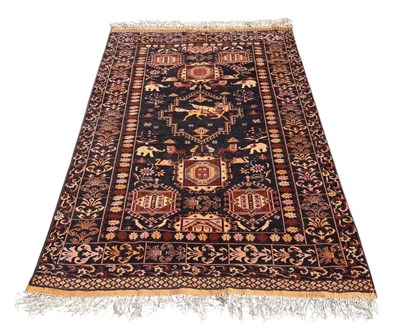 Lot 1226 - A PERSIAN DESIGN CARPET