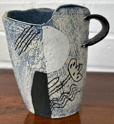 Lot 644 - JOHN MALTBY: A STUDIO POTTERY JUG