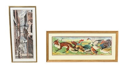 Lot 931 - TWO PRINTS ON PAPER