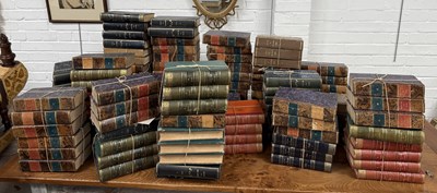 Lot 1122 - A VERY LARGE COLLECTION OF MOSTLY LEATHER BOUND EDITIONS 'REVUE DE DEUX MONDES'
