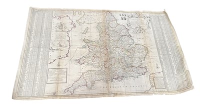 Lot 716 - HERMAN MOLL: A MAP, THE SOUTH PART OF GREAT BRITAIN CALLED ENGLAND AND WALES, 1710