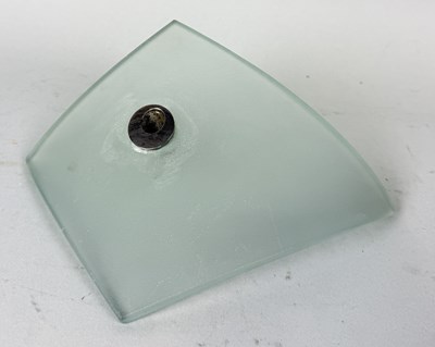 Lot 589 - PHILIP MICHAEL WOLFSON: A SMALL GLASS SCULPTURE