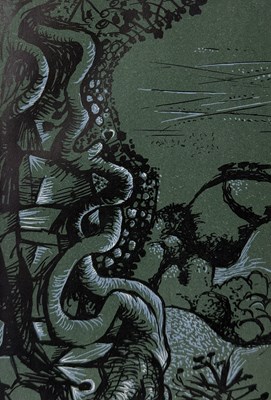 Lot 776 - JOHN CRAXTON (1922-2009): A LITHOGRAPH 'POET'S EYE'