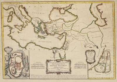 Lot 921 - RIGOBERT BOME: A MAP OF THE LANDS OF THE NEW TESTAMENT