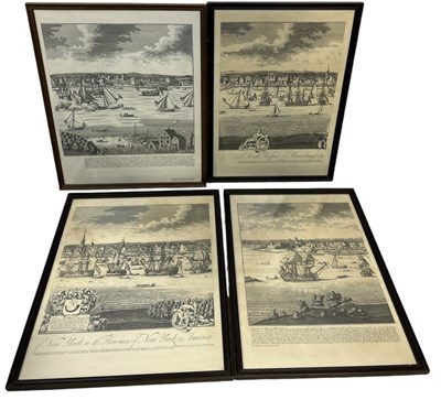 Lot 910 - A GROUP OF FOUR BLACK AND WHITE PRINTS DEPICTING NEW YORK, LONDON(4)