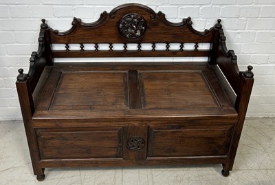 Lot 1130 - A CHINESE BENCH 20TH CENTURY