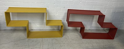 Lot 1051 - A PAIR OF DEDAL WALL SHELFS BY GUBI