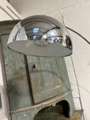 Lot 1105C - A LARGE CHROME FLOOR LAMP, FLOS ARCO STYLE