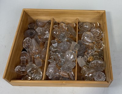 Lot 343 - A COLLECTION OF PERIOD DECANTER STOPPERS (43)