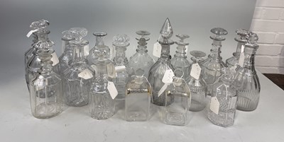 Lot 271 - COLLECTION OF EIGHTEEN PERIOD DECANTERS (18)