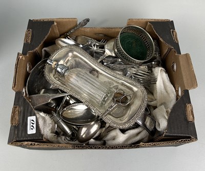 Lot 1026 - A COLLECTION OF SILVER PLATED ITEMS