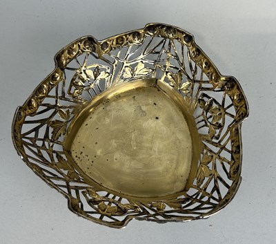 Lot 96 - AN 800 SILVER DISH MARKED DEPOSE