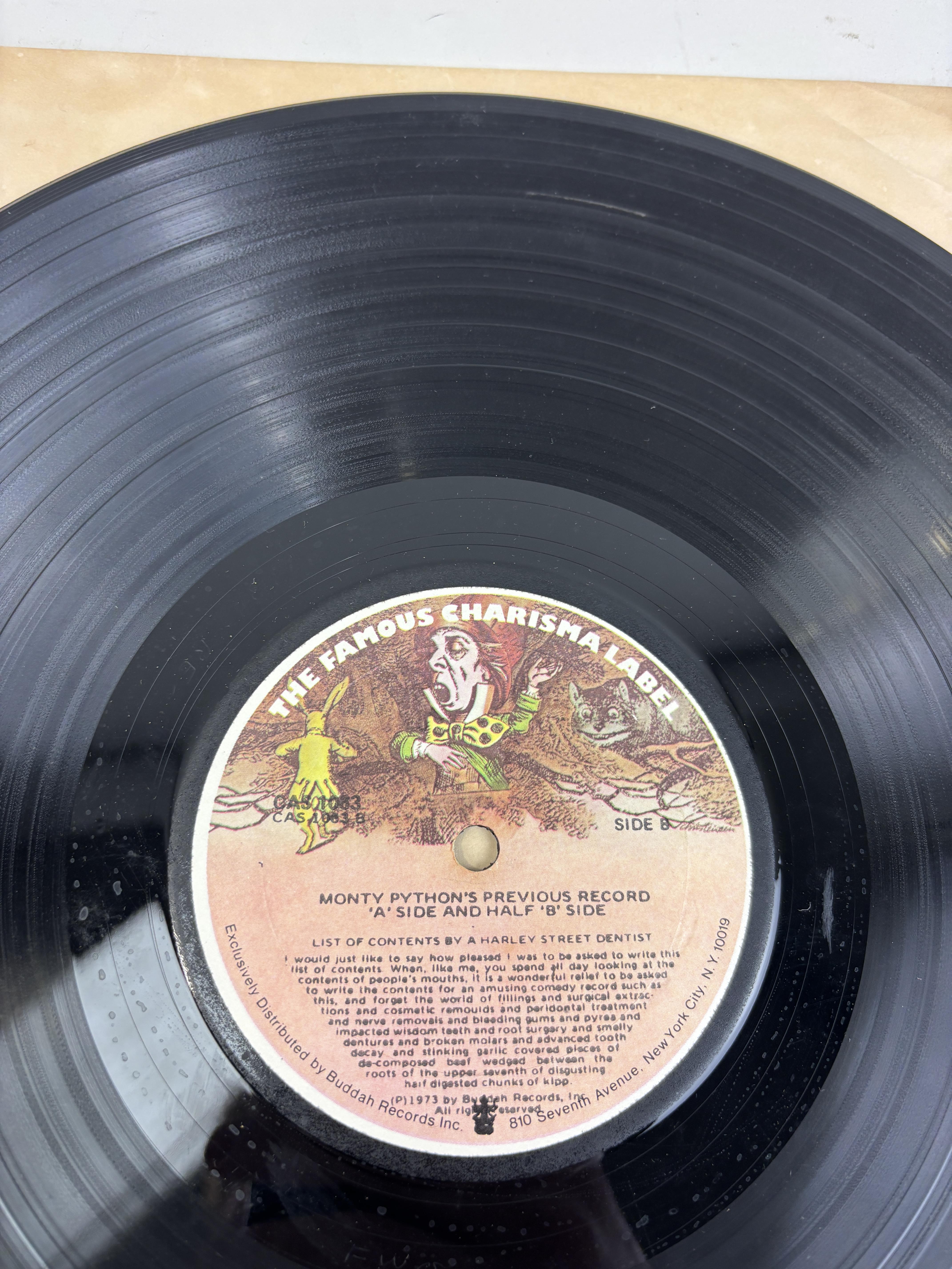 Lot 476 - MONTY PYTHON'S PREVIOUS RECORD SIGNED BY