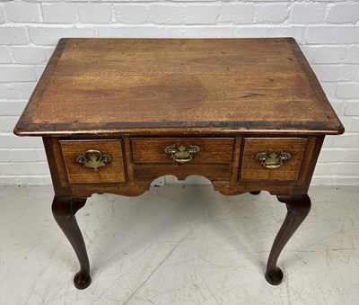 Lot 659 - AN 18TH CENTURY GEORGIAN MAHOGANY LOW BOY