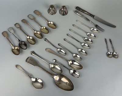 Lot 68 - A COLLECTION OF SILVER TO INCLUDE GEORGIAN