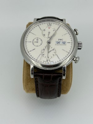 Lot 3 - AN INTERNATIONAL WATCH COMPANY IWC WATCH,...