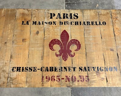 Lot 48 - TWO LUGGAGE TROLLEYS, one marked for "La...