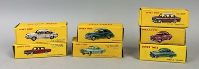 Lot 264 - SEVEN BOXED DINKY TOYS SALOON CARS