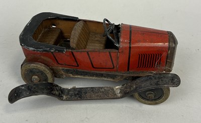 Lot 266 - A 1930'S FRENCH TIN OPEN TOPPED SALOON BY JEP