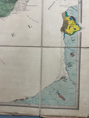 Lot 41 - AN 1865 GREENOUGH (GEORGE BELLAS) GEOLOGICAL...