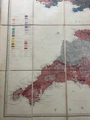 Lot 41 - AN 1865 GREENOUGH (GEORGE BELLAS) GEOLOGICAL...